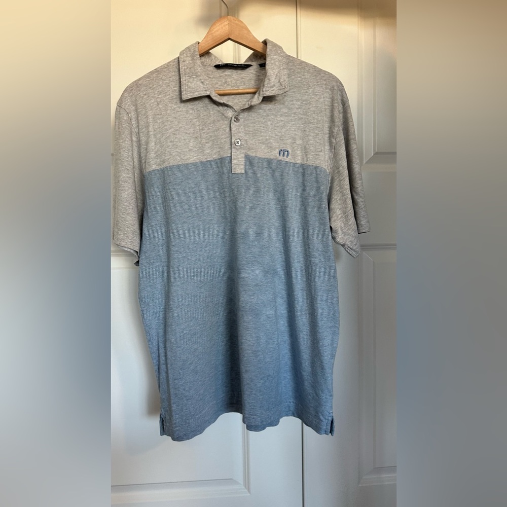 Travis Mathew polo golf shirt - size L